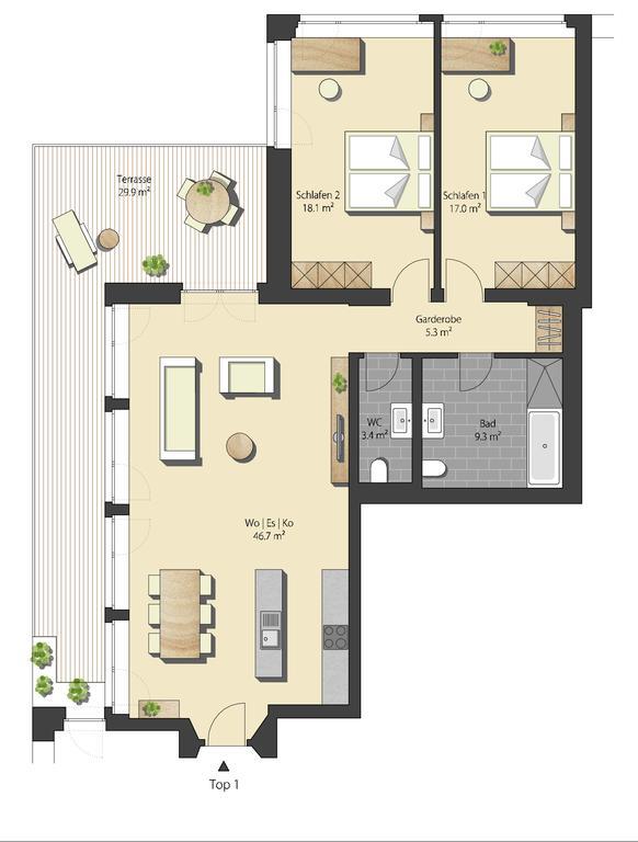 Chalet Zamang Schruns Ngoại thất bức ảnh