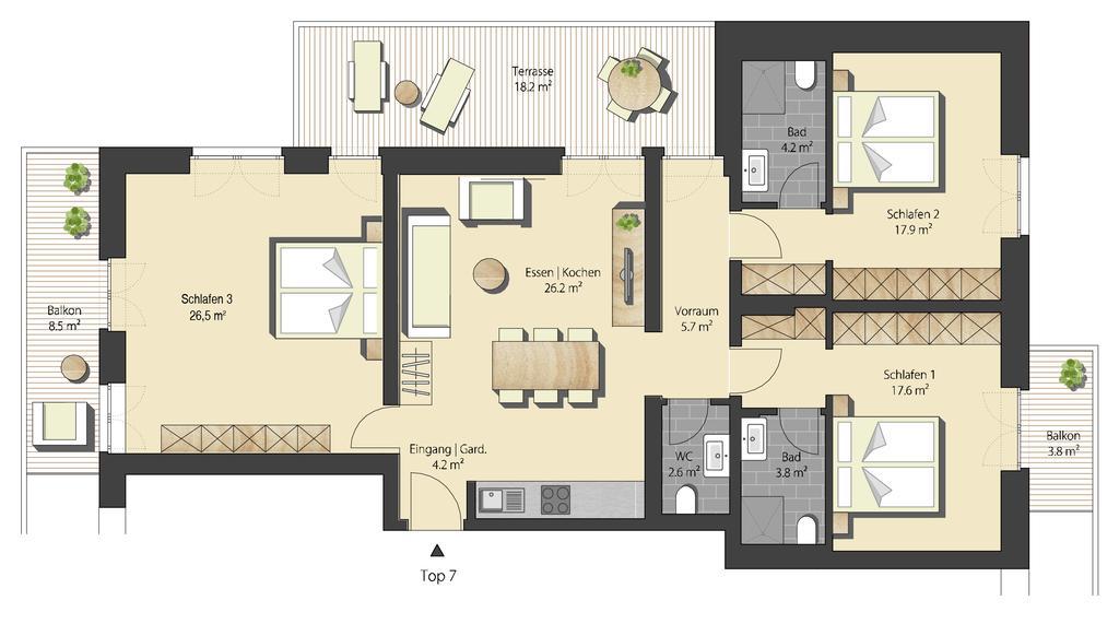 Chalet Zamang Schruns Ngoại thất bức ảnh